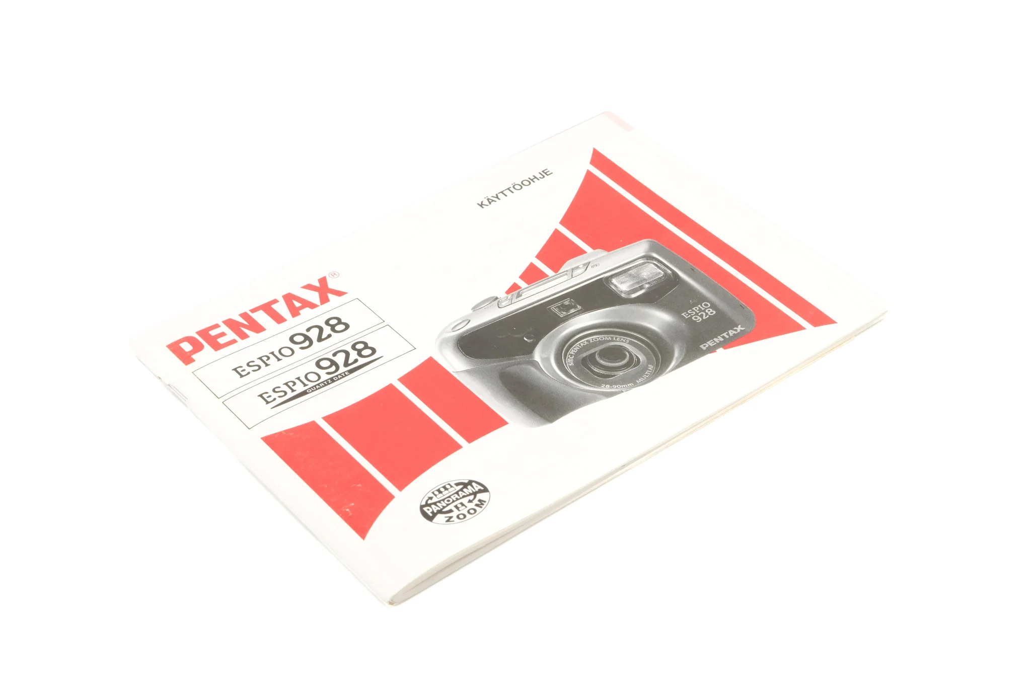 Pentax Espio 928/928 Quartz Date Instruction Manual