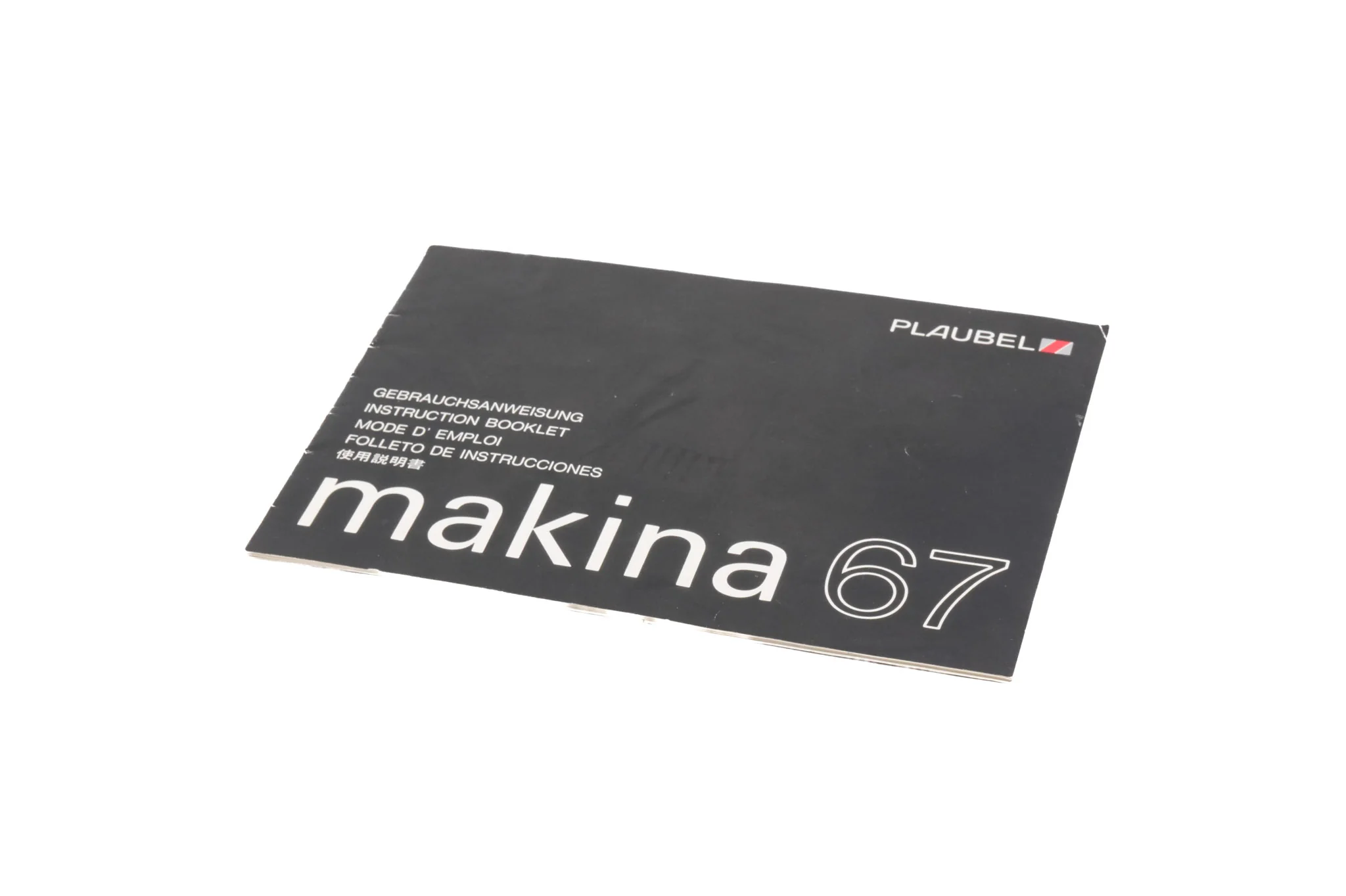 Plaubel Makina 67 Instructions