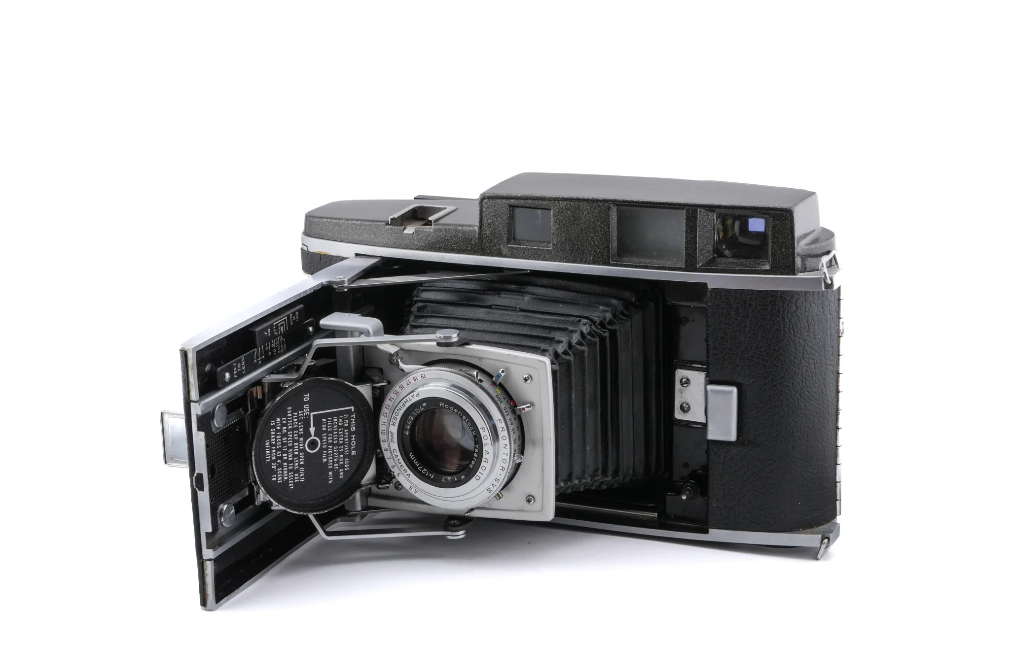 Polaroid 110B (4x5" Conversion) - Camera