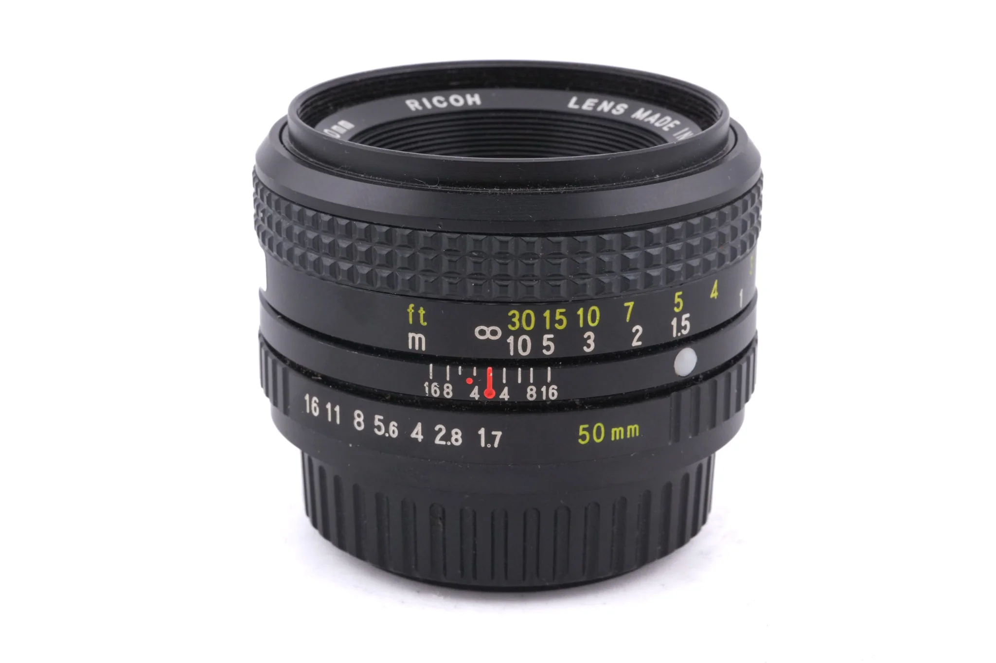 Ricoh 50mm f1.7 XR Rikenon