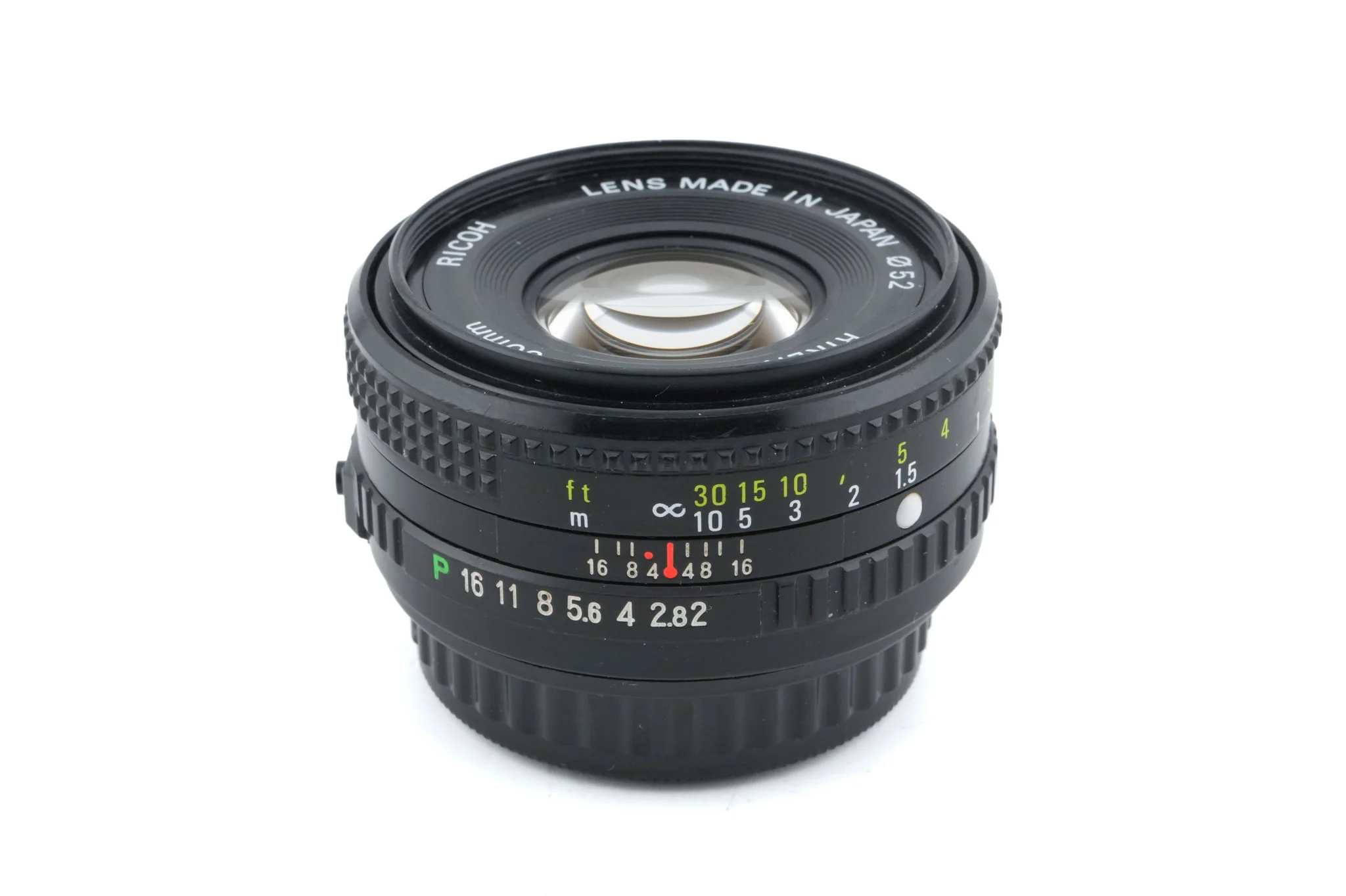 Ricoh 50mm f2 Rikenon P