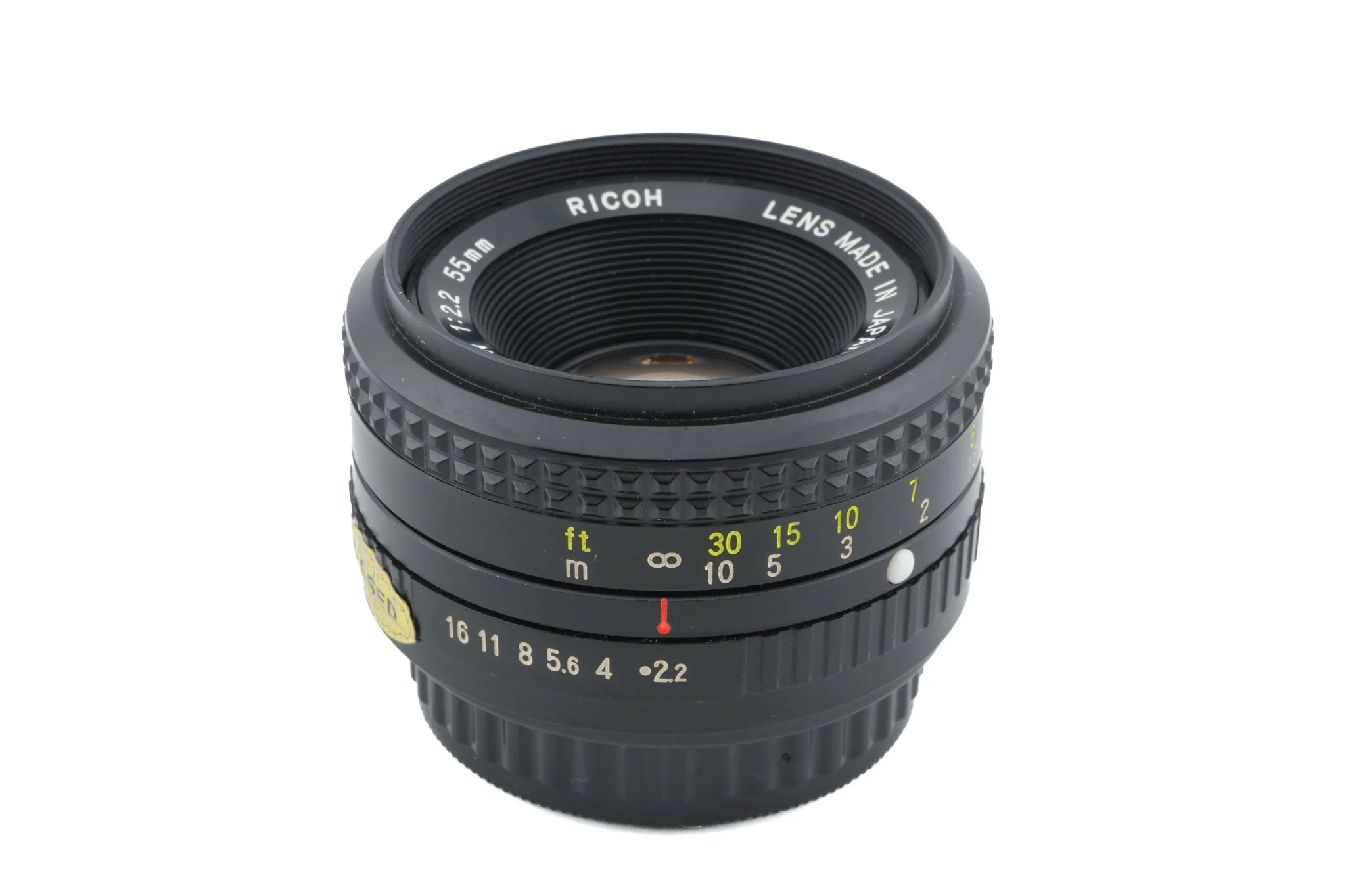 Ricoh 55mm f2.2 XR Rikenon