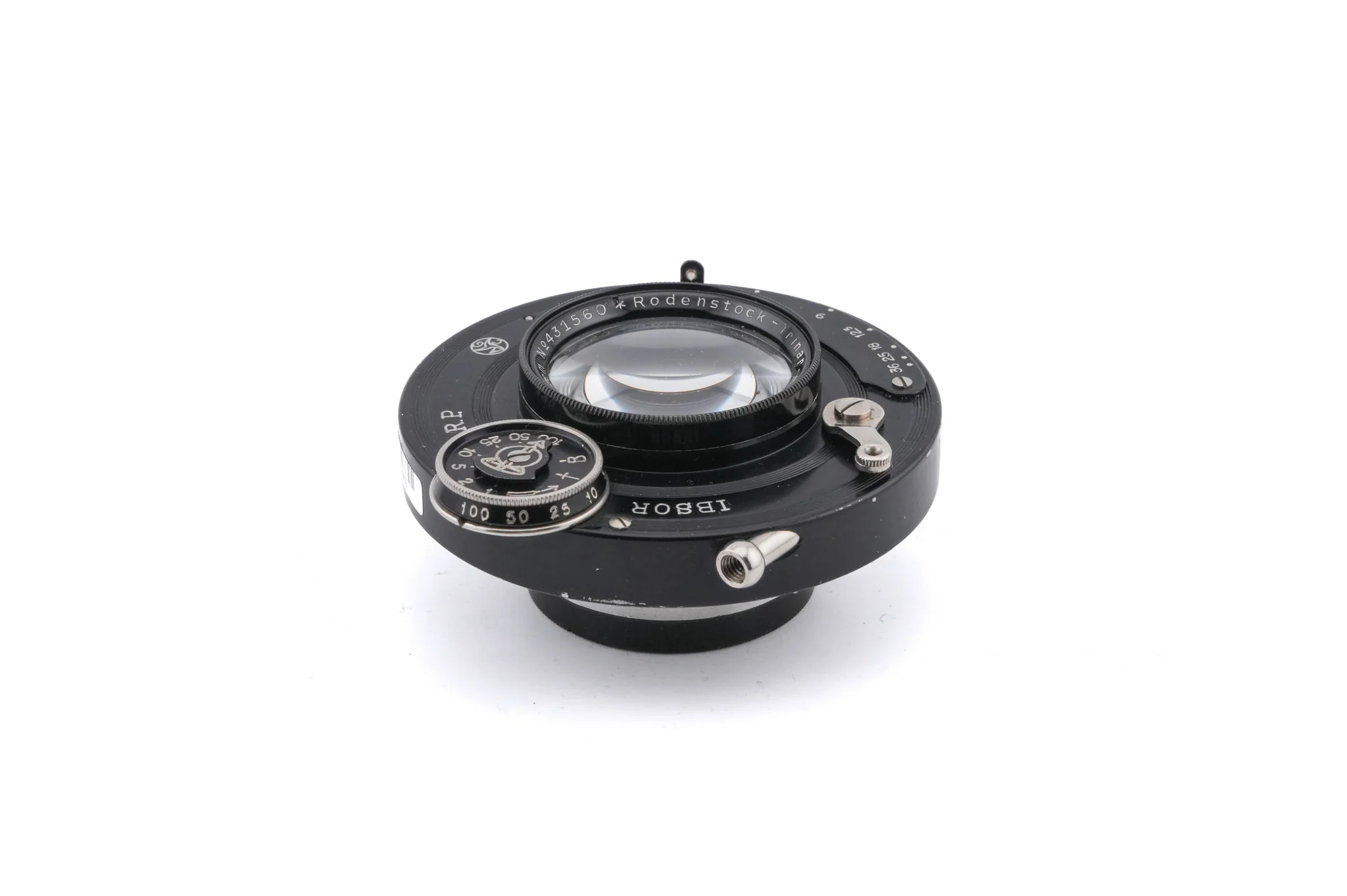 Rodenstock 13.5cm f4.5 Trinar-Anastigmat (Shutter) - Lens