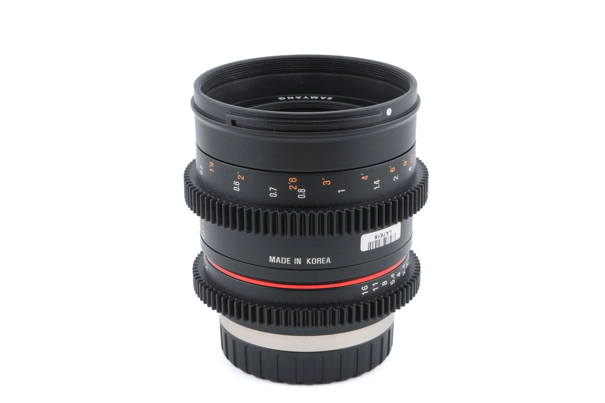 Samyang 50mm T1.3 AS UMC CS - Image 4