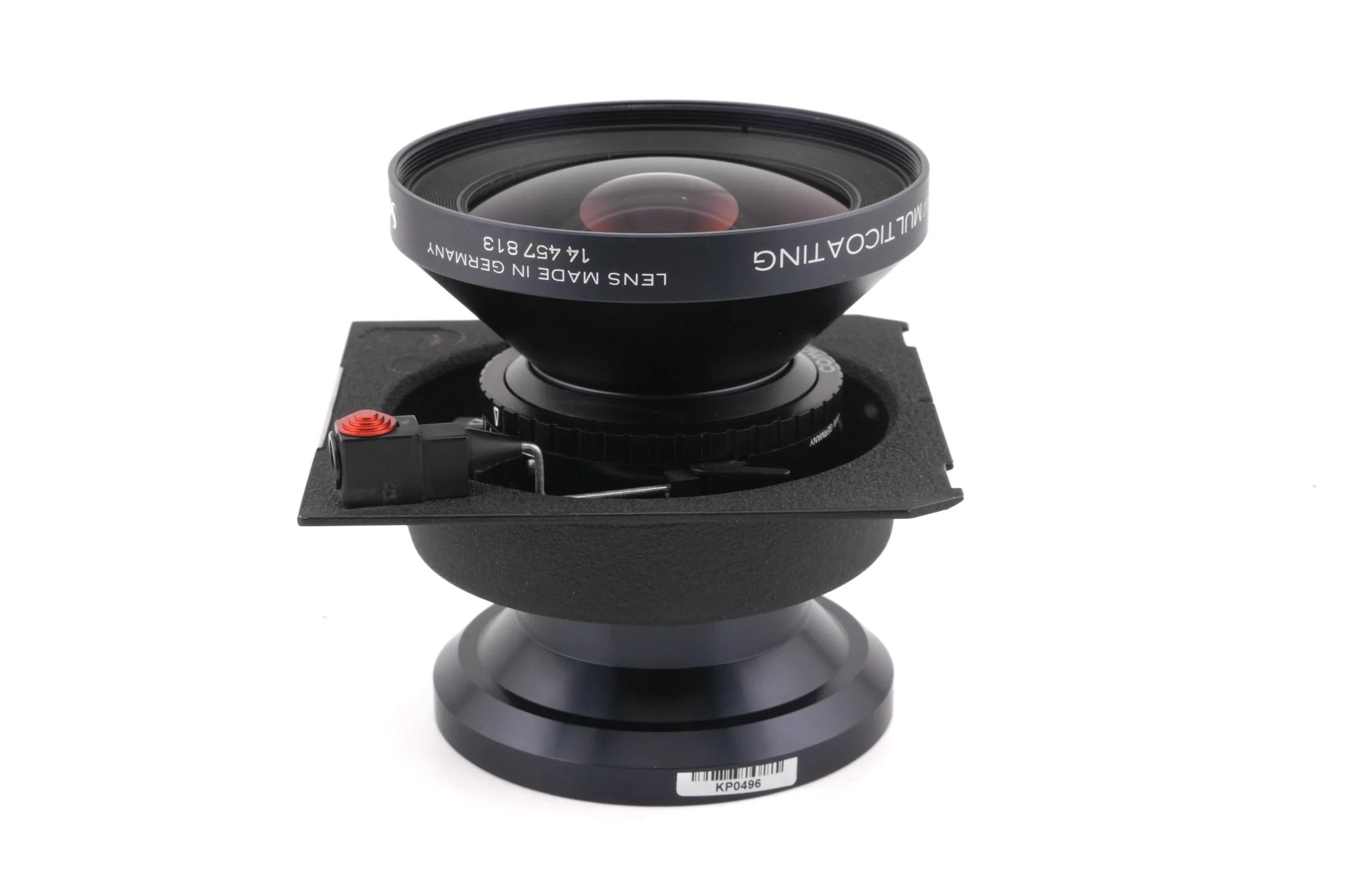 Schneider-Kreuznach 90mm f5.6 Super-Angulon Multicoating (Shutter) + 99 x 96 mm Technika Recessed Lens Board (Compur #00) - Image 4