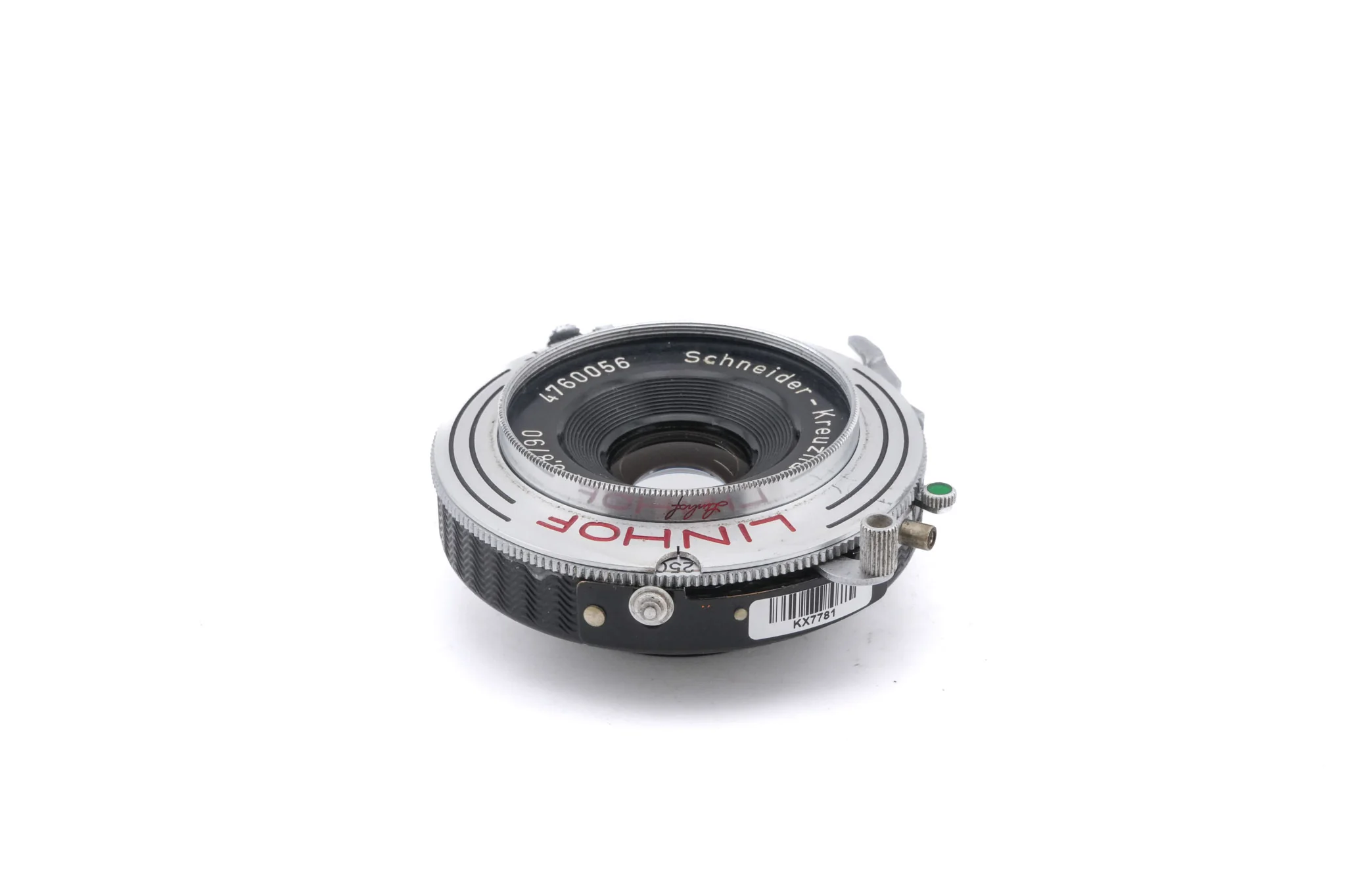 Schneider-Kreuznach 90mm f6.8 Angulon (Shutter)