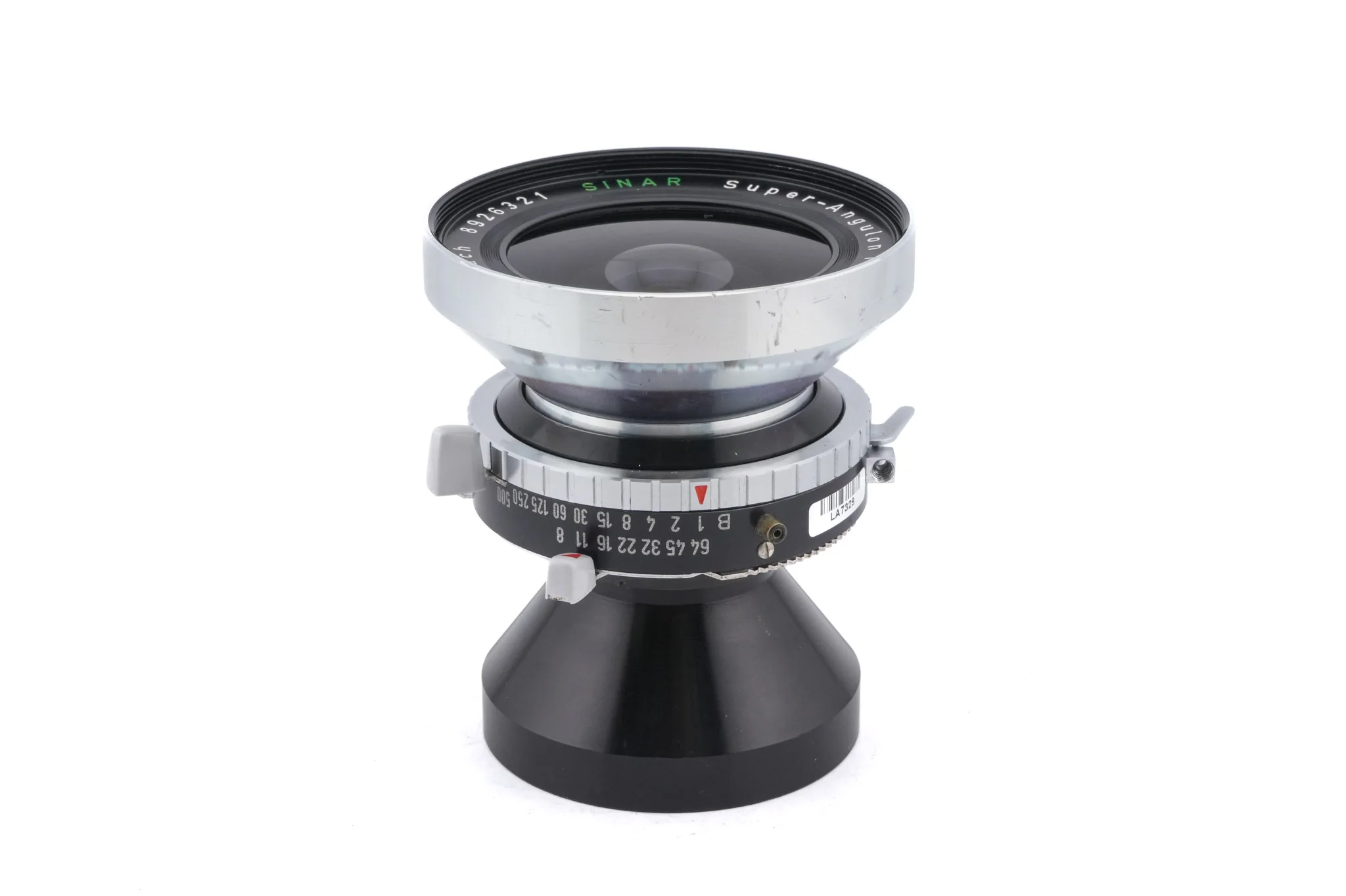 Schneider-Kreuznach 90mm f8 Super-Angulon (Shutter)