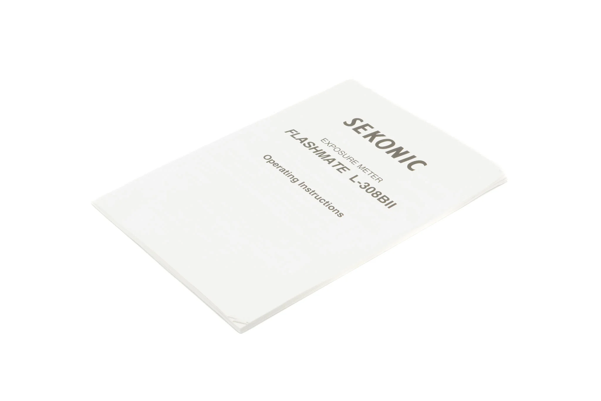 Sekonic Flashmate L-308BII Instructions - Accessory