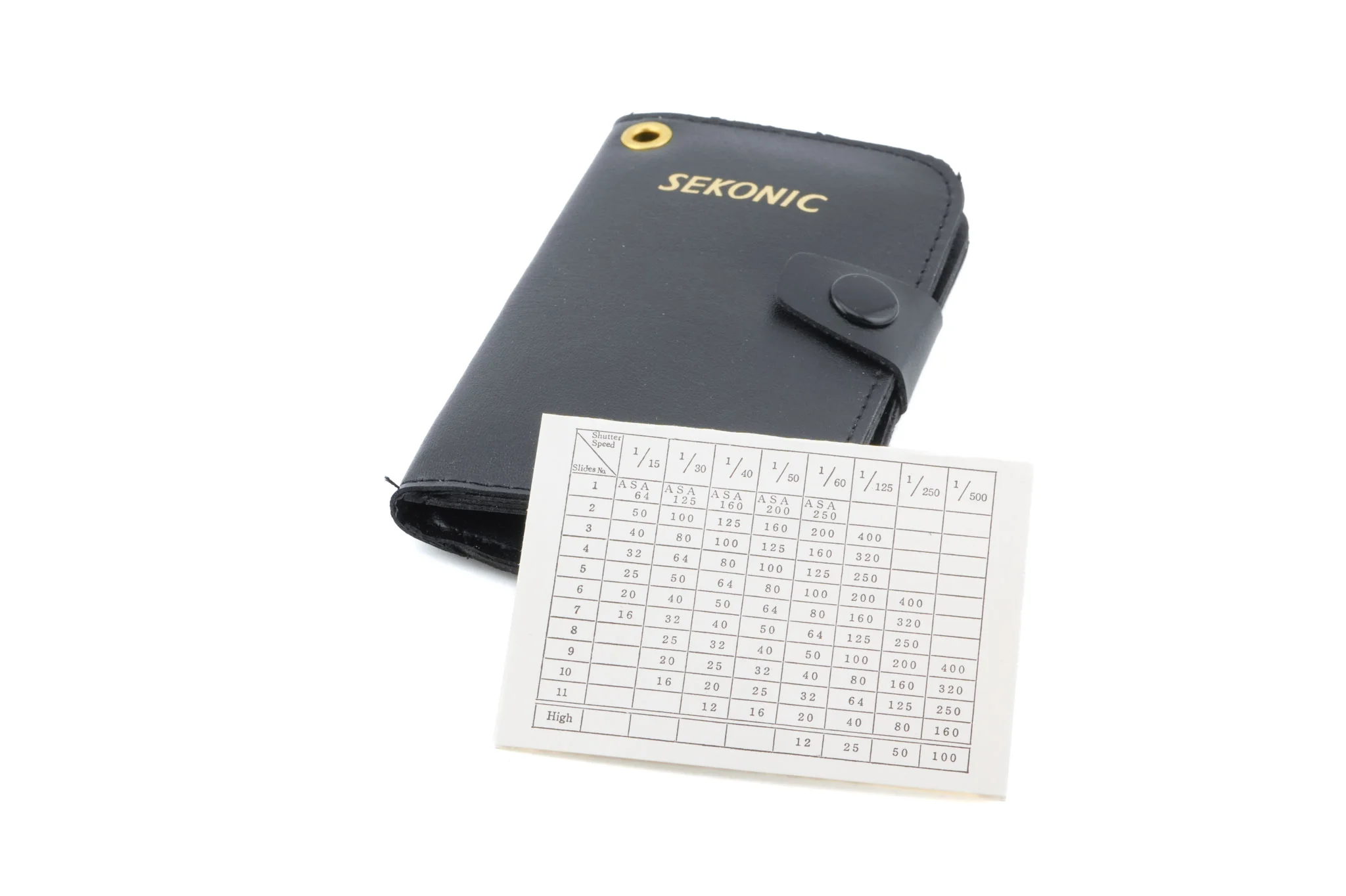 Sekonic L-398/L-28C2 Direct Reading Slide Set - Image 2