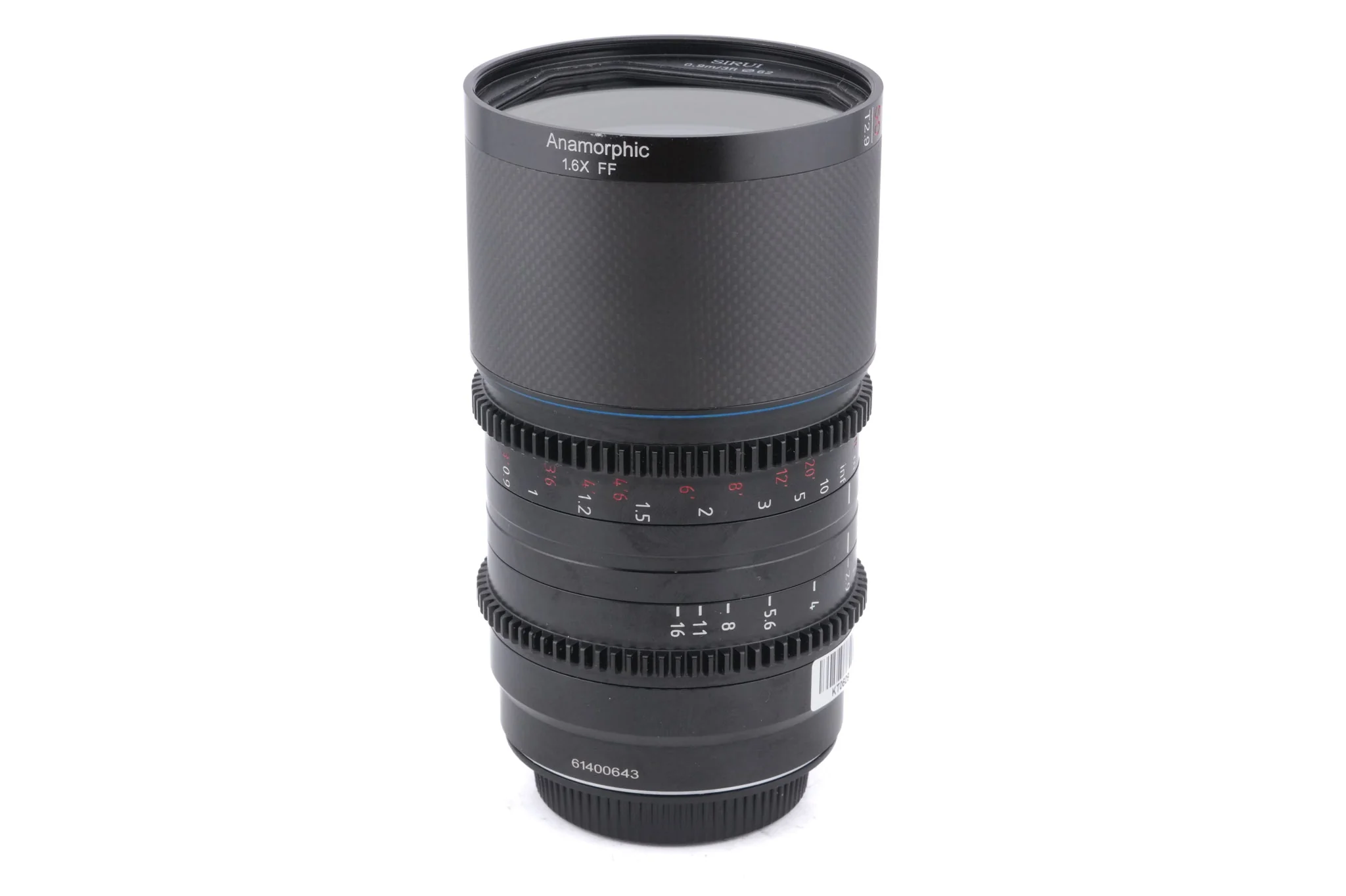 Sirui 50mm T2.9 Saturn 1.6x Anamorphic (Neutral Flare) - Image 2