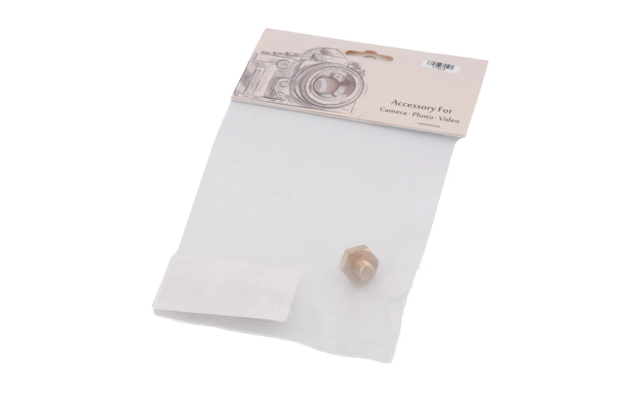 StudioKing 1/4" - 1/4" MC-1060B Male Spigot Adapter