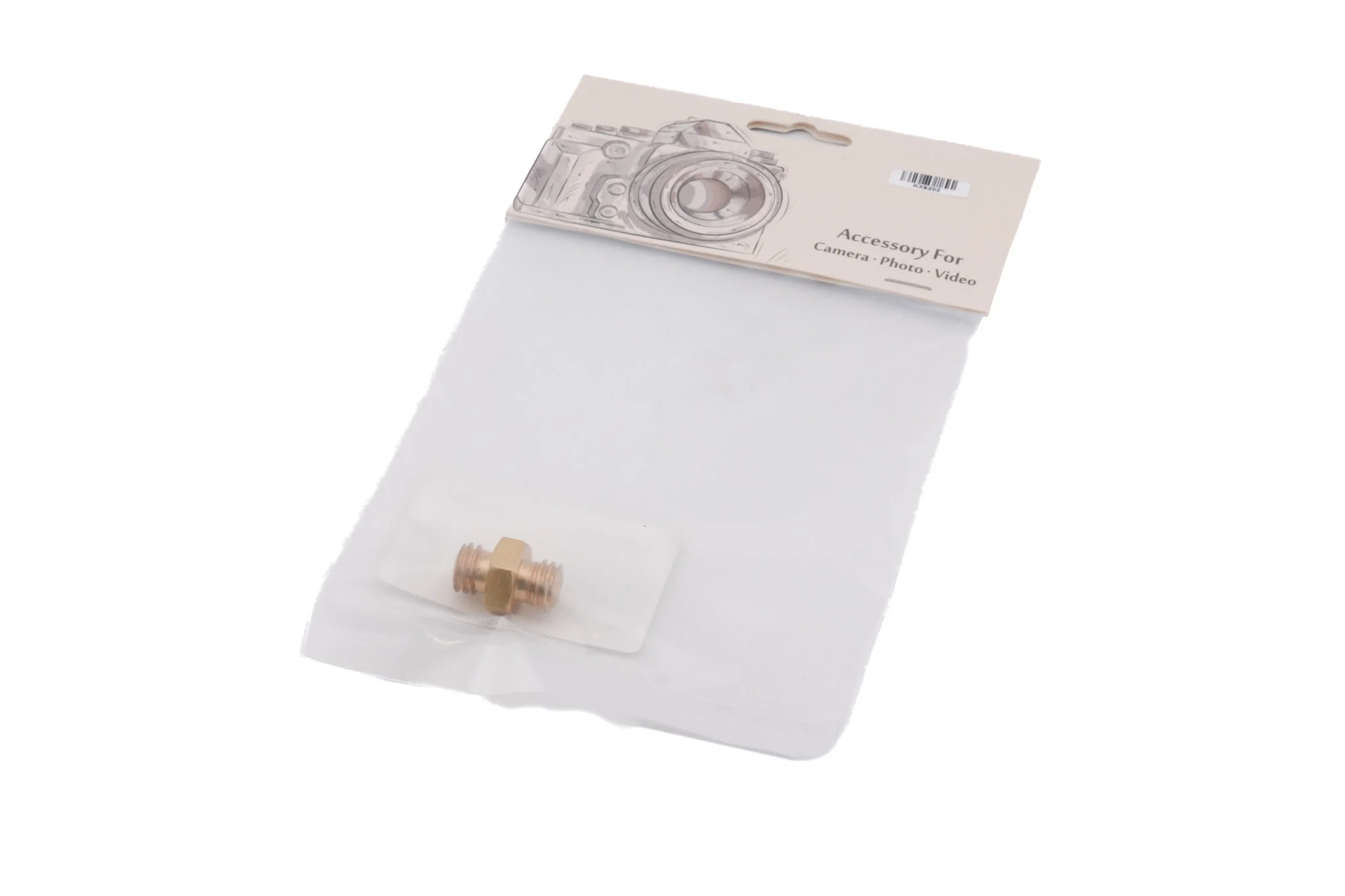 StudioKing 3/8" - 3/8" MC-1060A Male Spigot Adapter