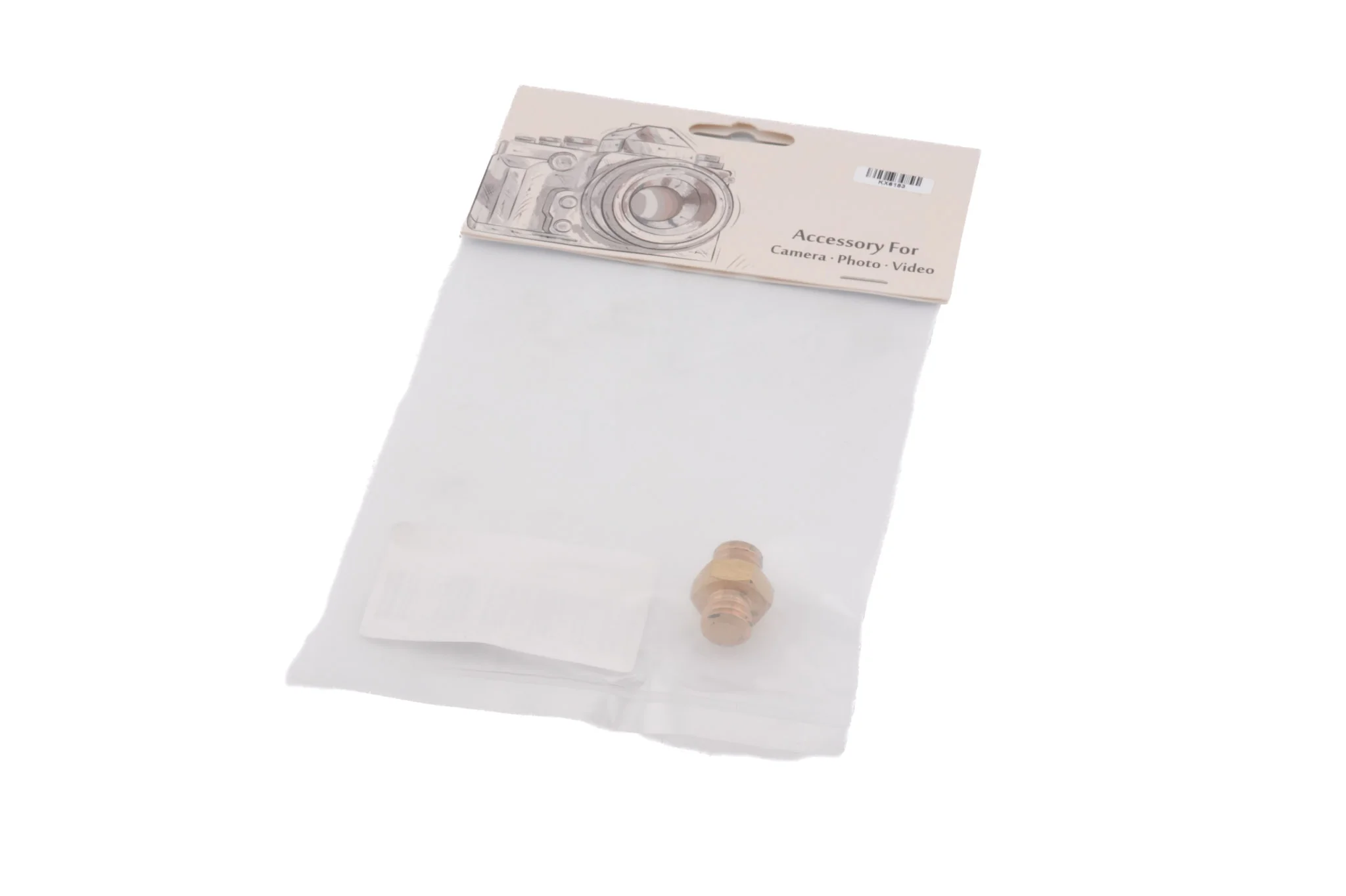 StudioKing 3/8" - 3/8" MC-1060A Male Spigot Adapter