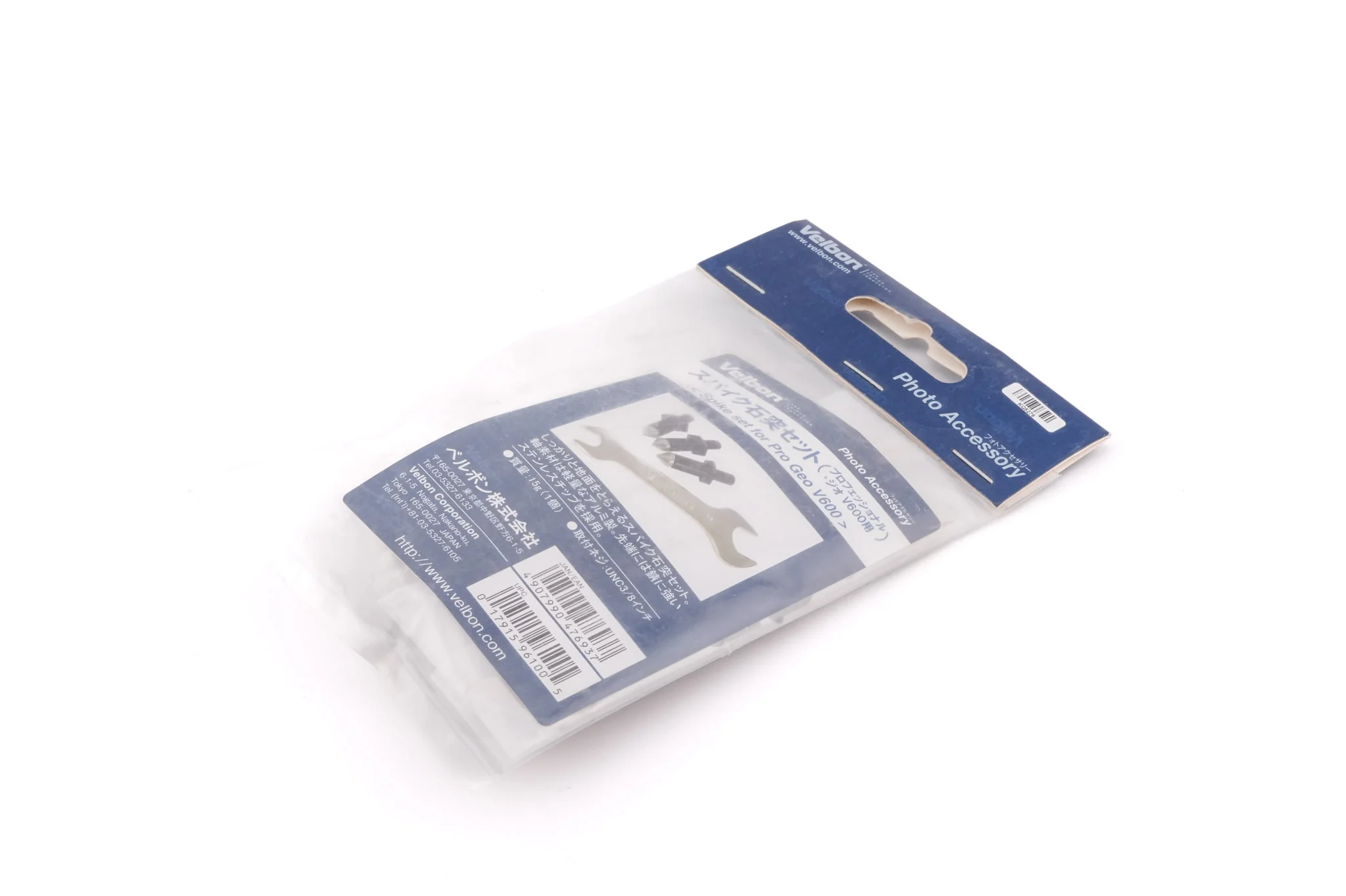 Velbon Pro Geo V600 Spike Set