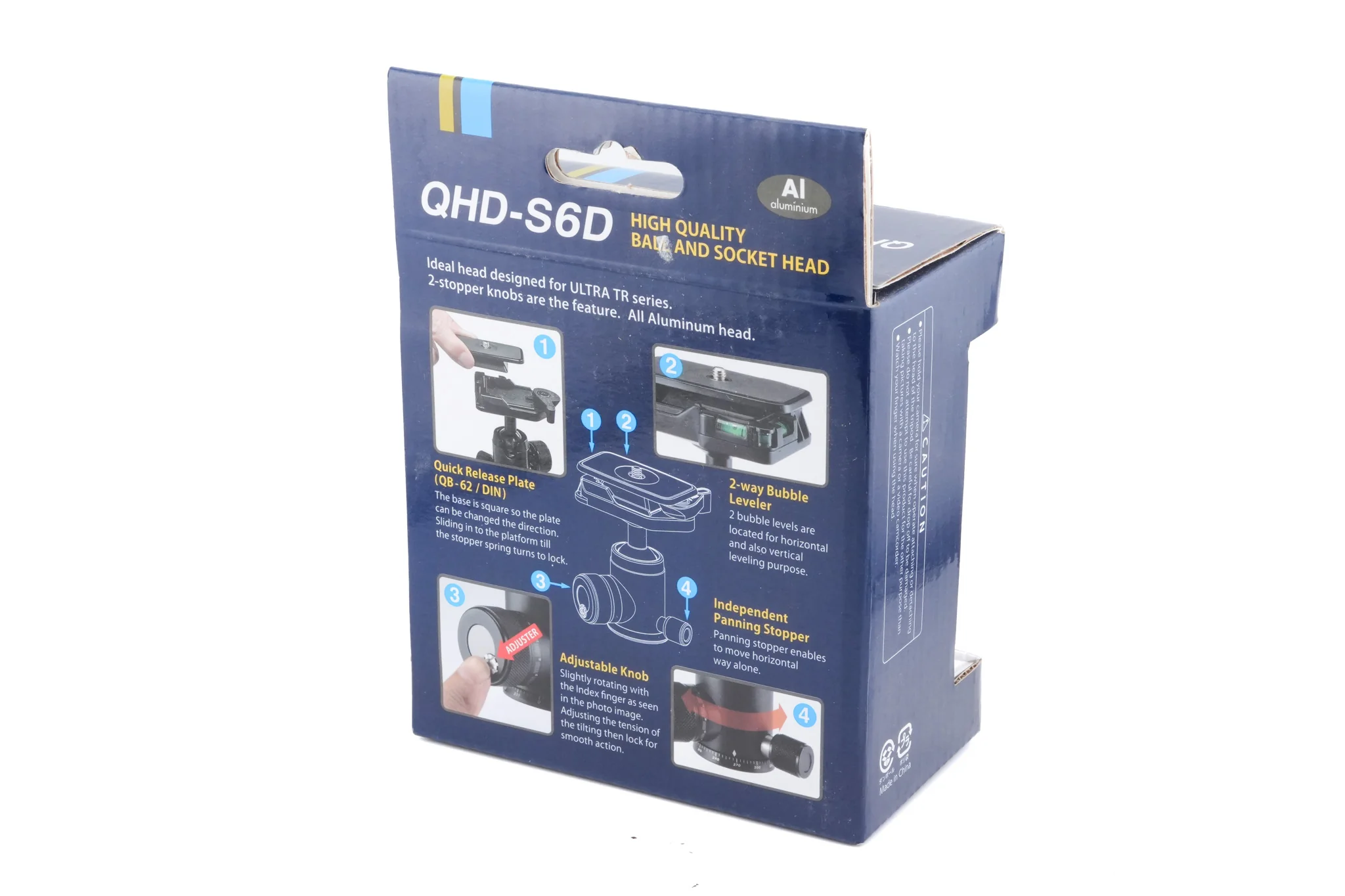 Velbon QHD-S6D Ball Head - Image 2