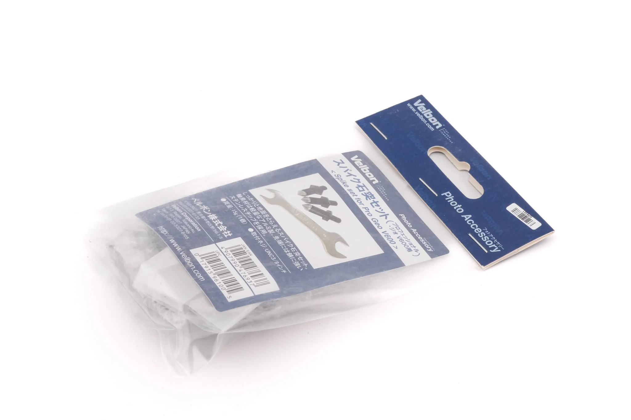Velbon Pro Geo V600 Spike Set - Image 2