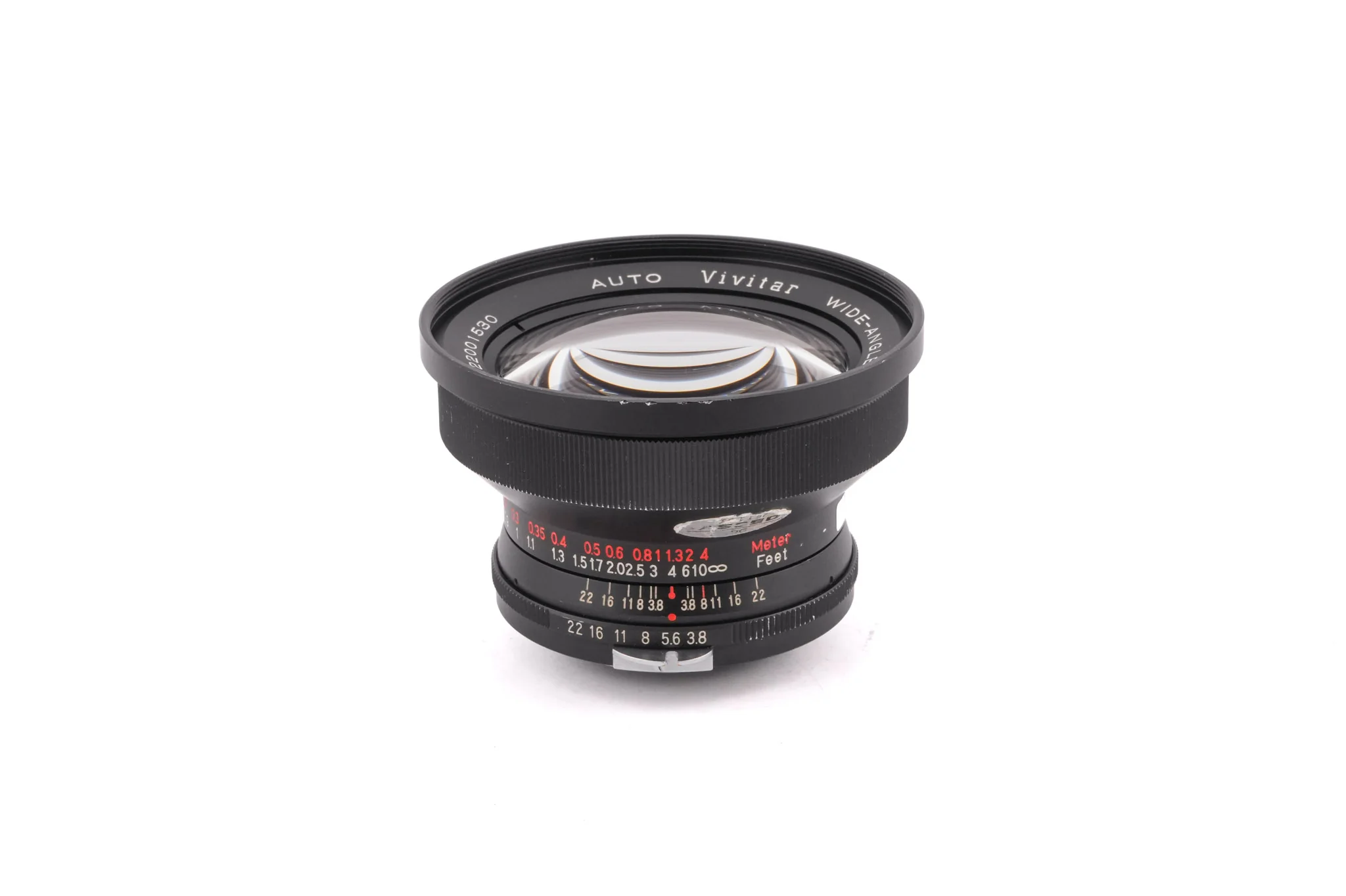 Vivitar 20mm f3.8 Auto Wide-Angle Pre-AI - Lens