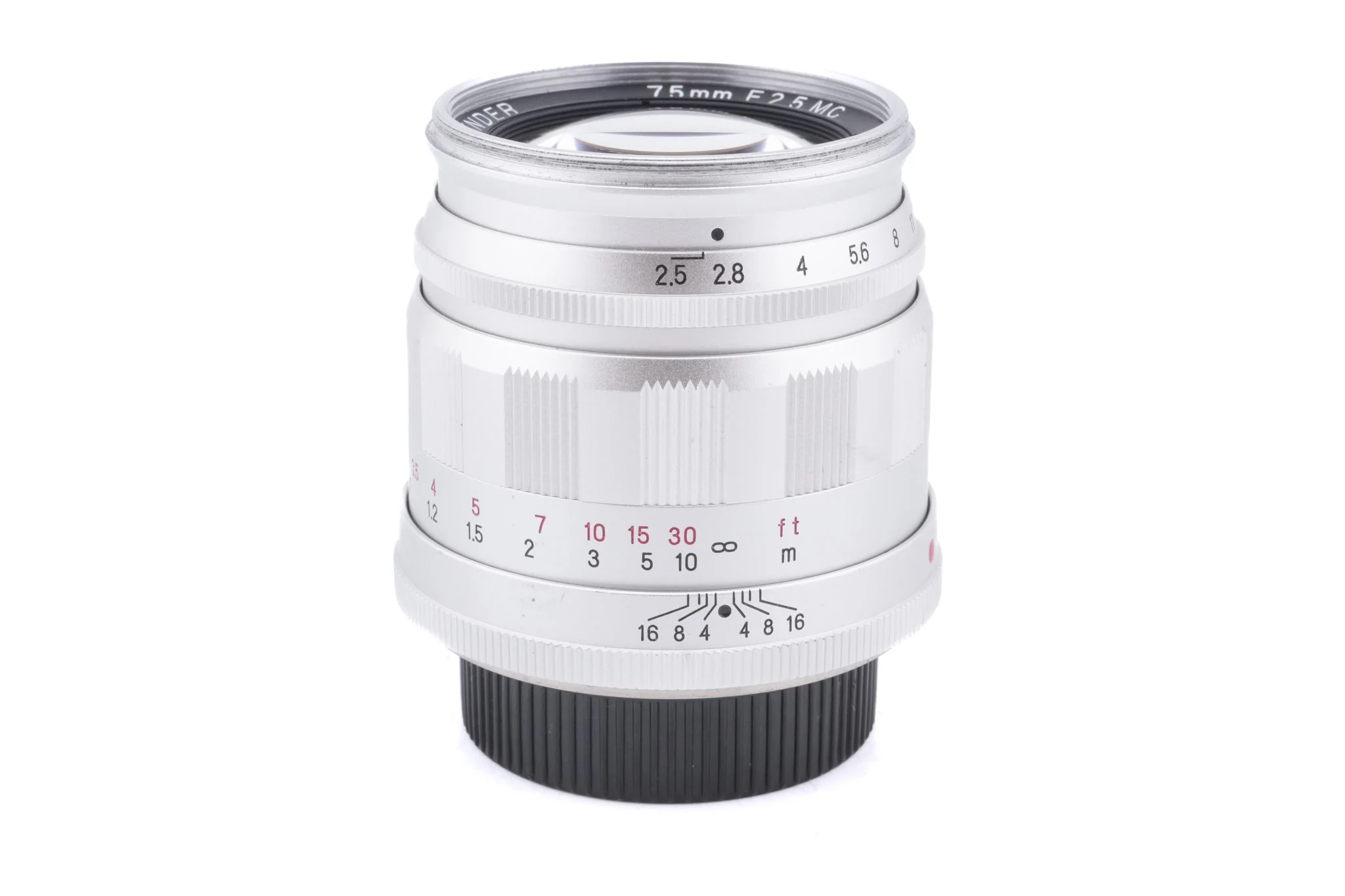 Voigtländer 75mm f2.5 Color-Heliar MC