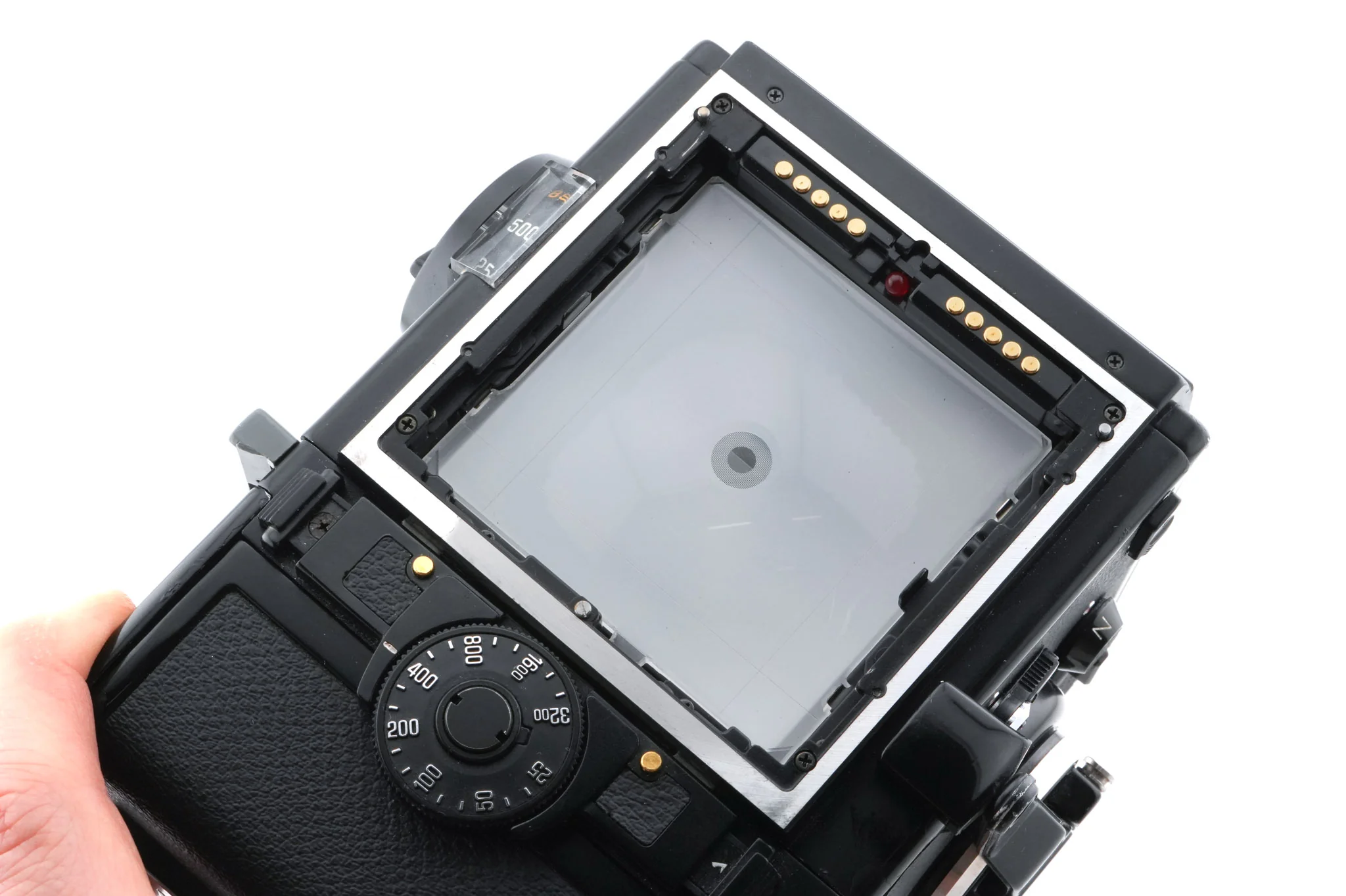 Zenza Bronica SQ-A + SQ 6x6 120 Roll Film Back + Waist Level Finder - Image 8