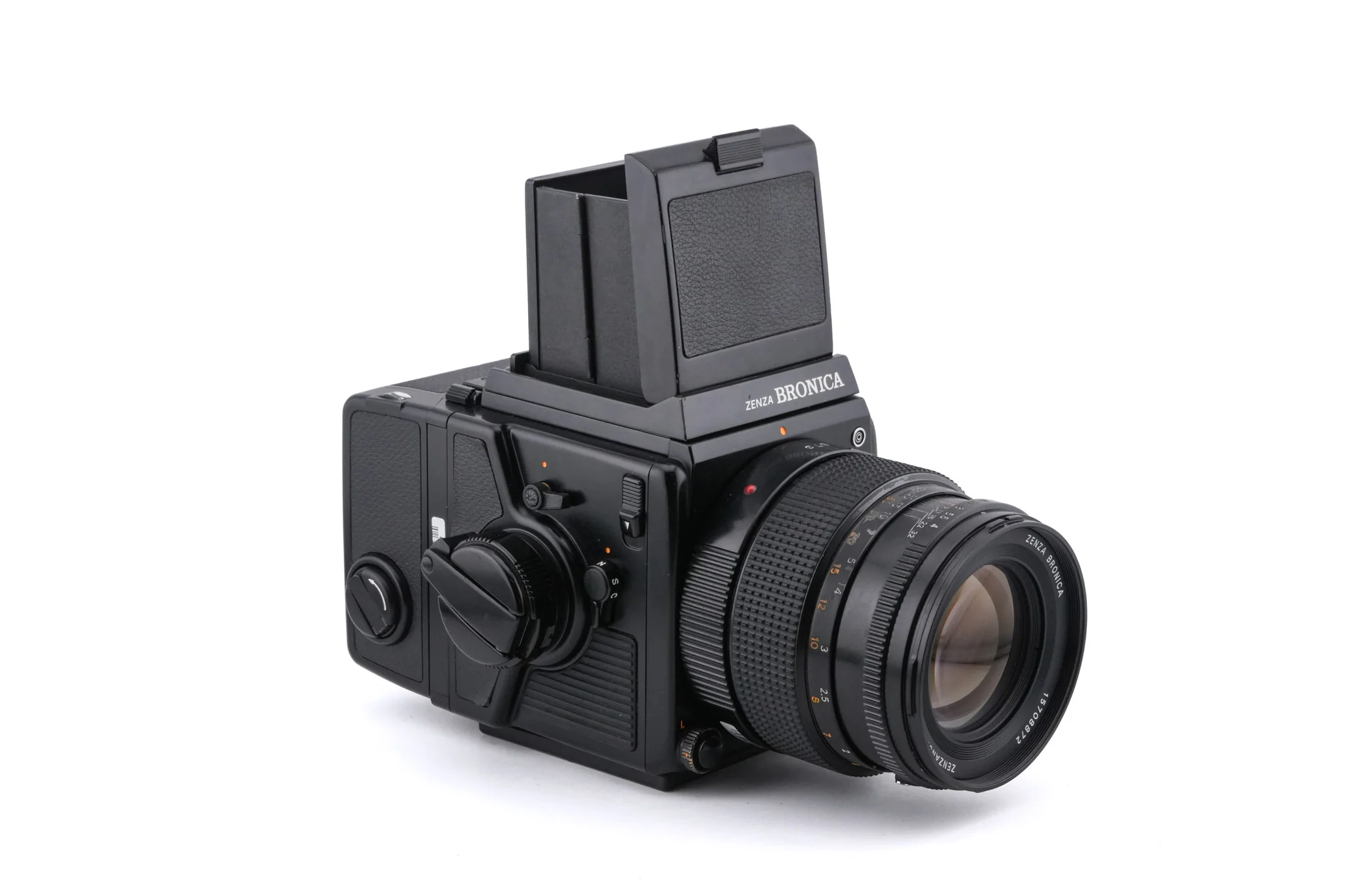 Zenza Bronica SQ-Ai + SQ-i 6x6 120 Roll Film Back + Waist Level Finder + 150mm f4 Zenzanon-PS - Image 2