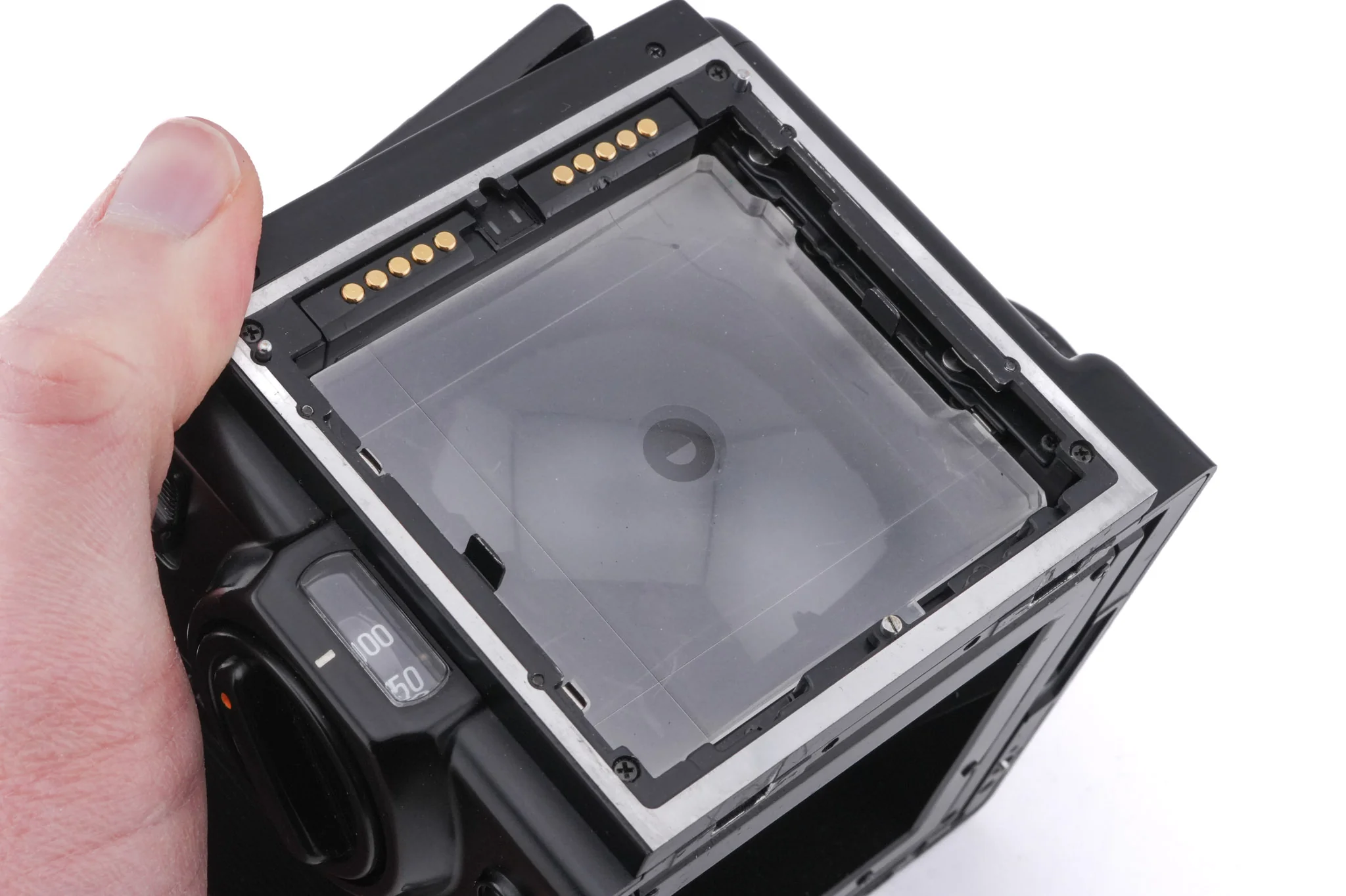 Zenza Bronica SQ-Ai + SQ-i 6x6 120 Roll Film Back + Waist Level Finder + 150mm f4 Zenzanon-PS - Image 8