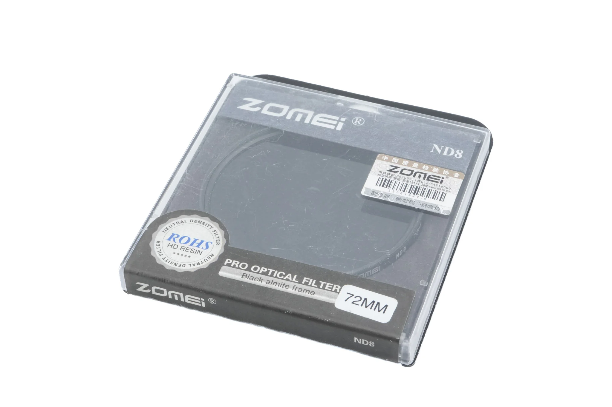 Zomei 72mm Neutral Density Filter ND8 - Image 2